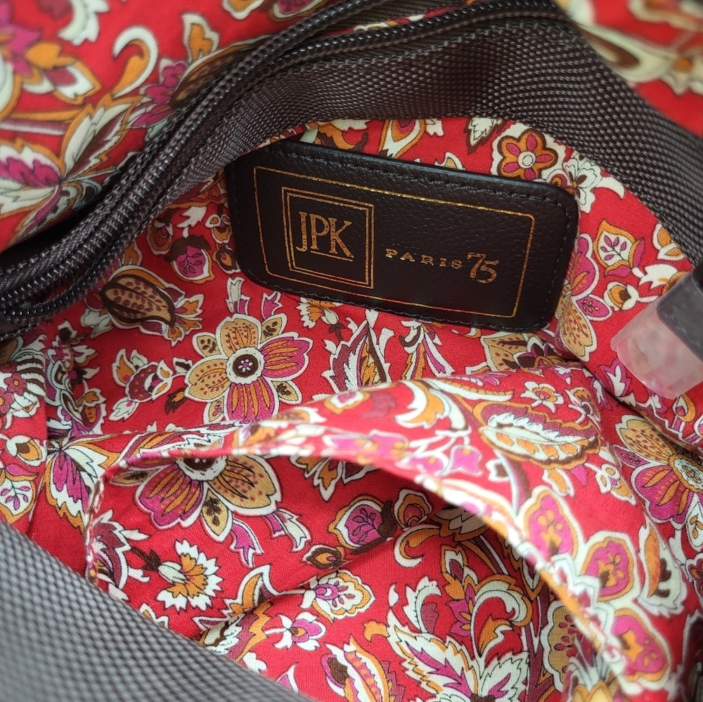 CLEARANCE! JPK Paris 75 Brown Shoulder Bag w/Gold Hardware & Finishings, NWOT - Picture 5 of 5